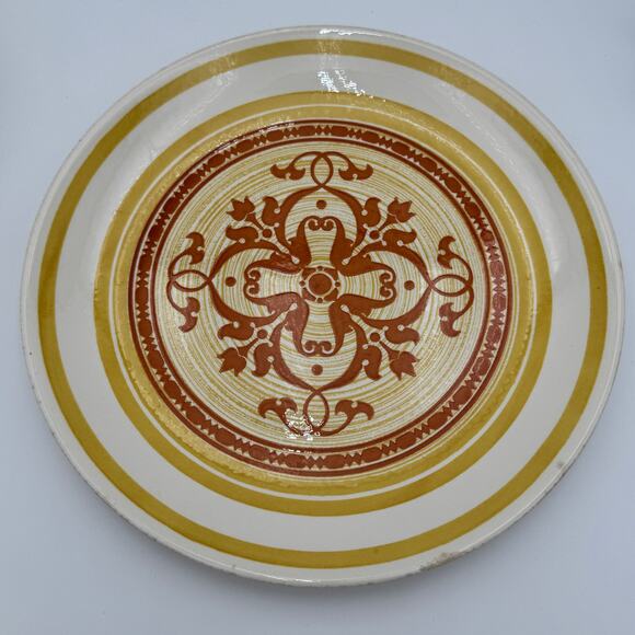 Vintage Cavalier Ironstone Chop Plate Pattern RYL404 by Royal (USA) - Picture 2 of 8